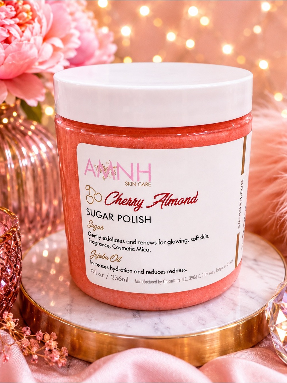 AMNH-Cherry Almond Sugar Polish — Pink